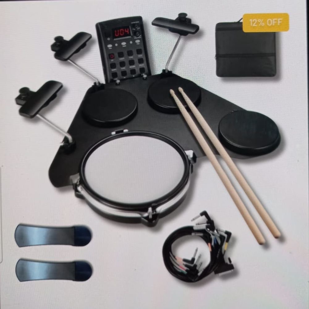 Bateria eletronica seven cpd 1000, estado de nova R$ 1200 reais. Desconto de 10% pix ou a vista.