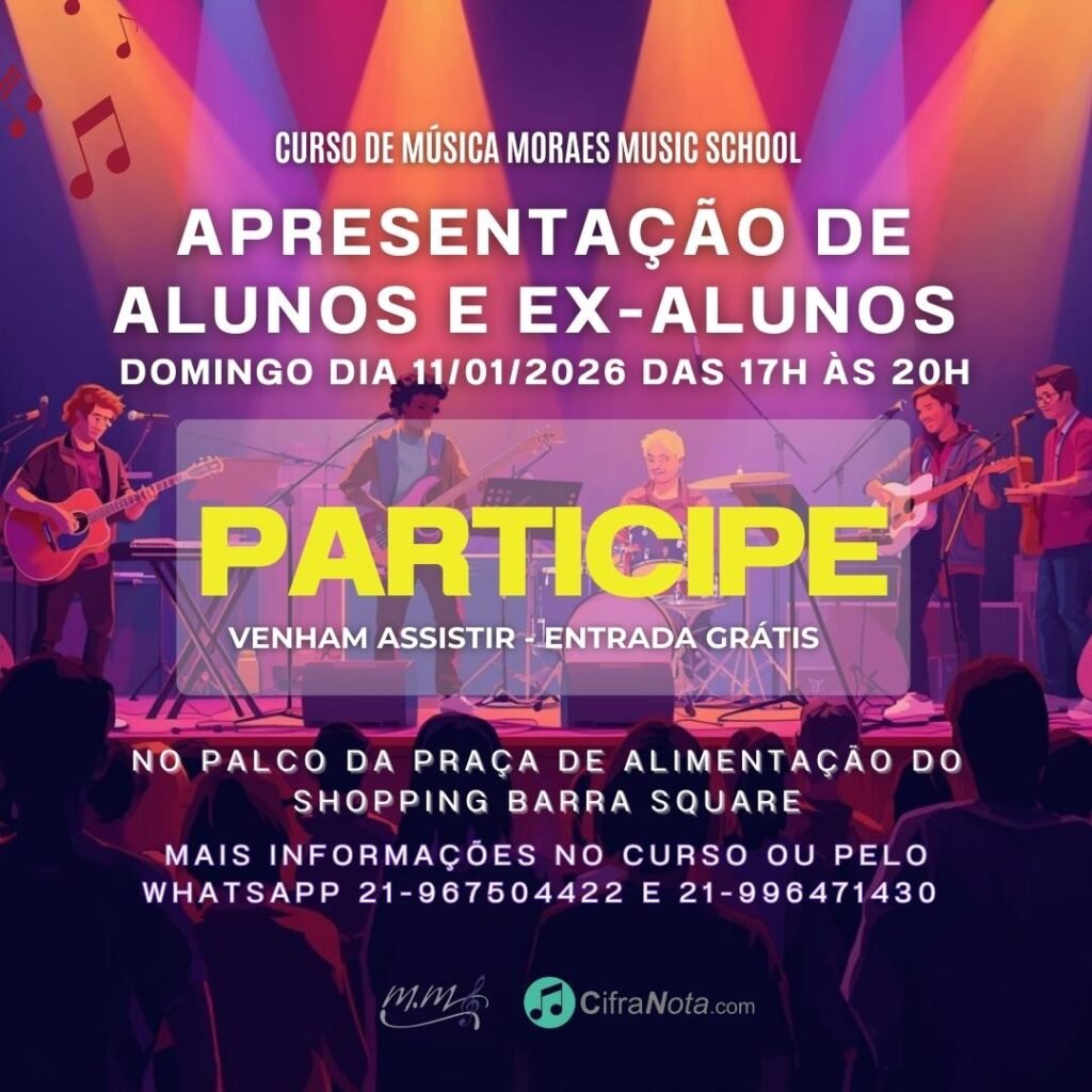 Apresentação de Alunos Moraes Music School